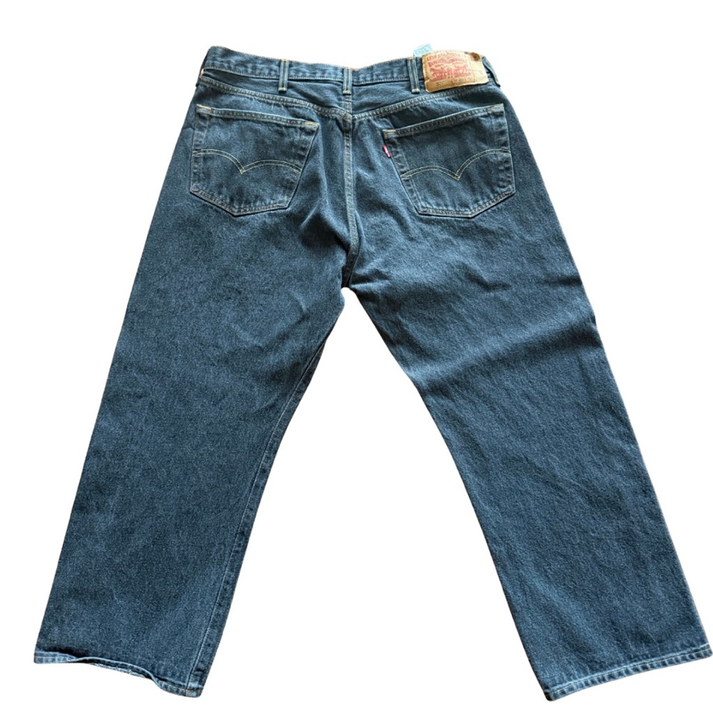 Levi’s 501 Men’s Jeans Size 40x30 Button Fly 100% Cotton Classic Fit - Picture 3 of 4
